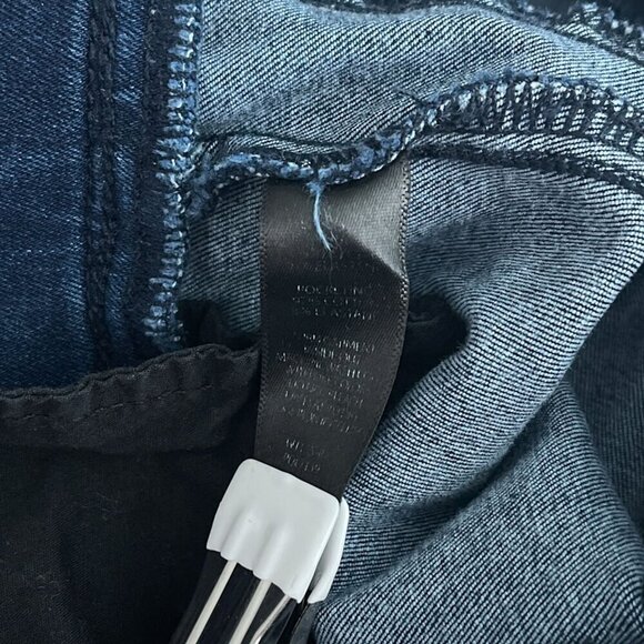 Betabrand Mid-Rise Indigo Slim Skinny Ankle Jegging Jeans Stretch‎ Blue Women S - Picture 6 of 10